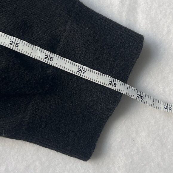 Eddie Bauer V-Neck Sweater Mens XL Black Cashmere Blend Soft Cozy Preppy Casual - Picture 13 of 14